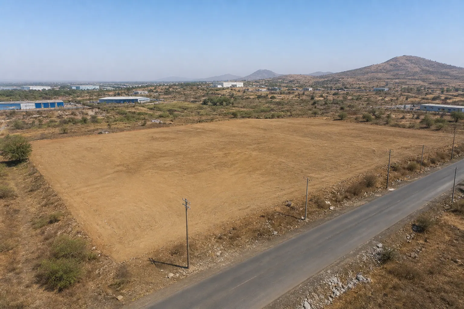 Artistic impression of 1 Acre NA Industrial Plot for Sale at Sinnar, Nashik