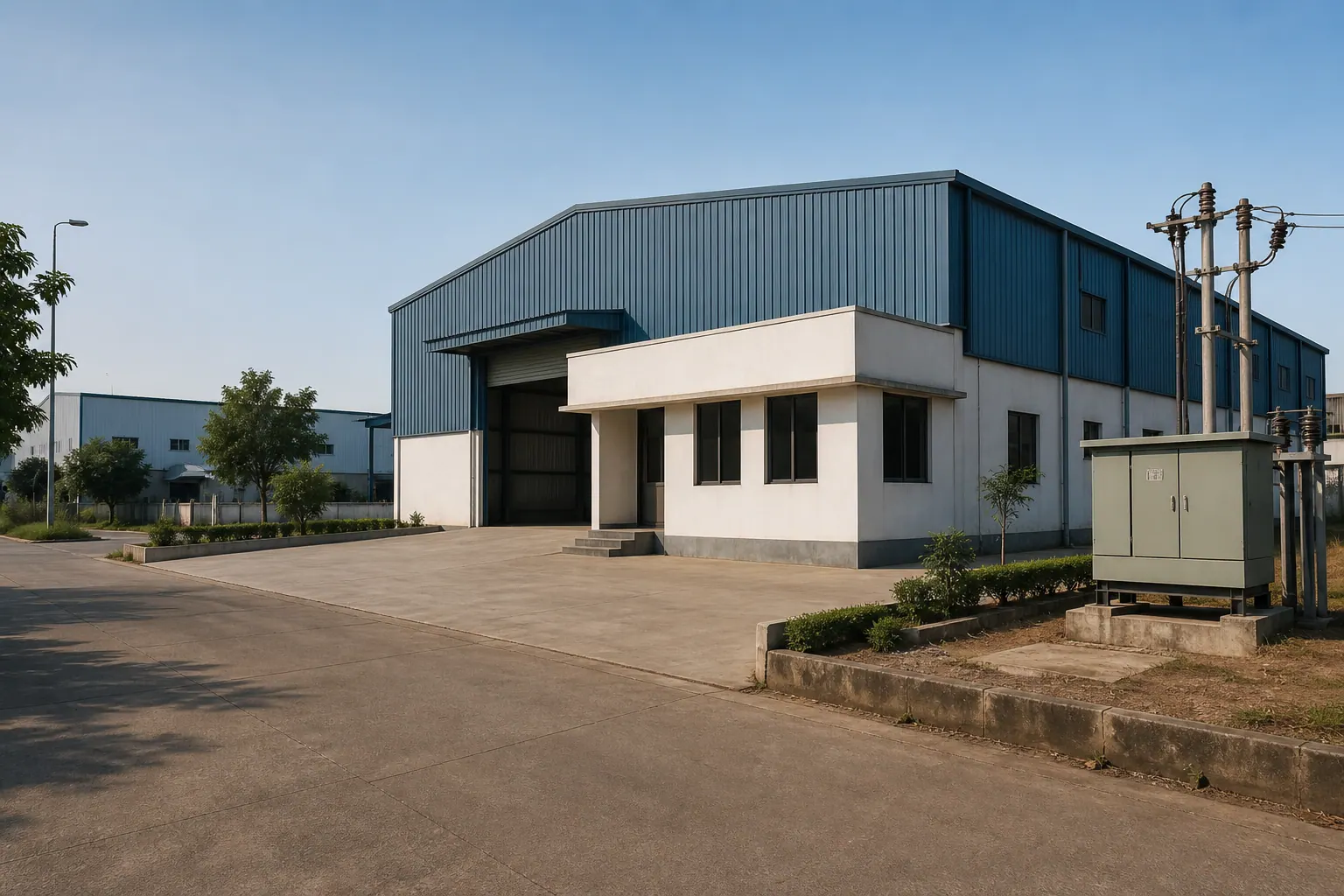 Artistic impression of 2,000 Sq.M Industrial Plot for Sale at Satpur, Nashik