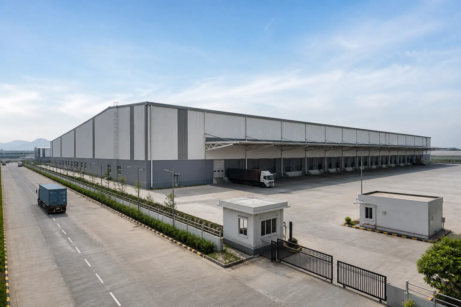 Artistic impression of 2,00,000 Sq.Ft Industrial Shed for Sale at Satpur MIDC, Nashik