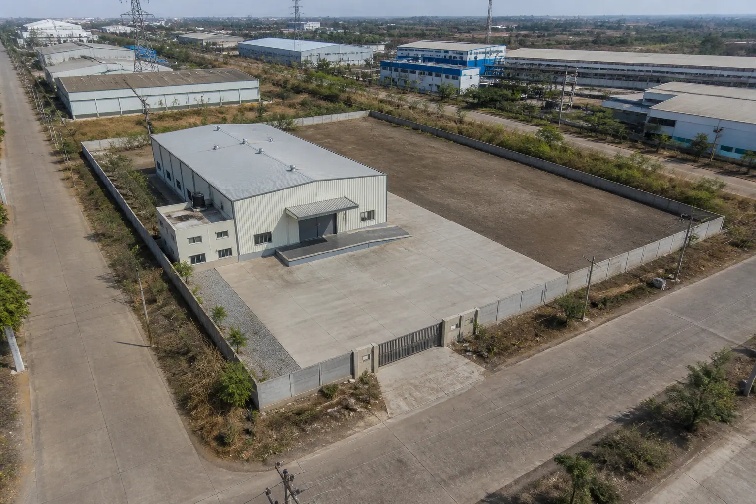 Artistic impression of 4,000 Sq.M Industrial Plot for Sale at Satpur, Nashik