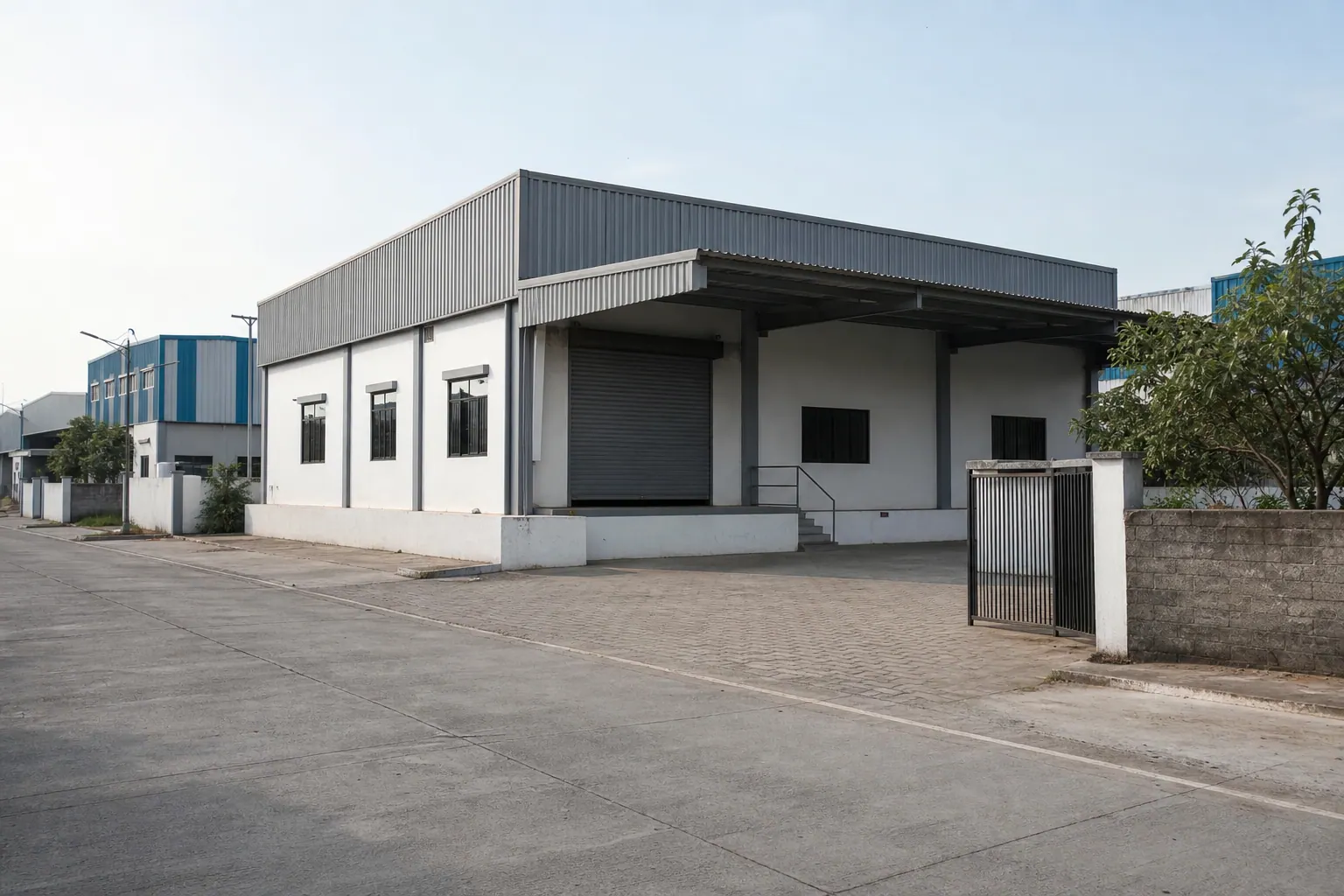 Artistic impression of 5,000 Sq.Ft Industrial Shed for Rent at Ambad MIDC, Nashik