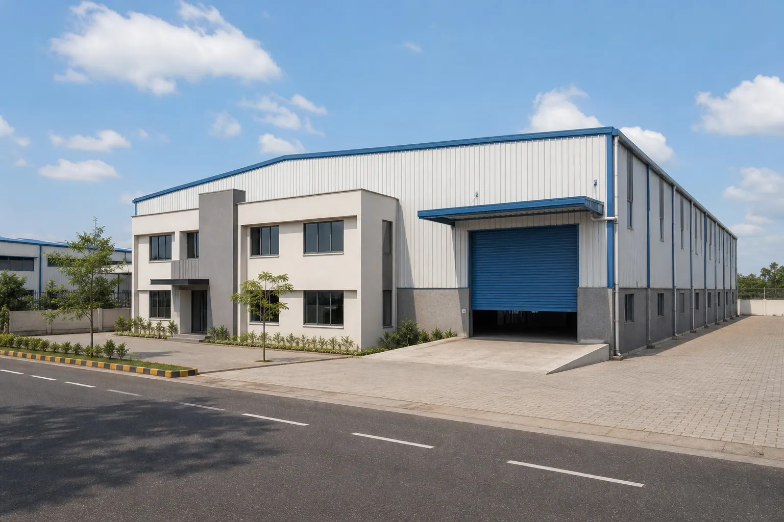 Artistic impression of 8,000 Sq.Ft Industrial Space for Rent at Ambad MIDC, Nashik